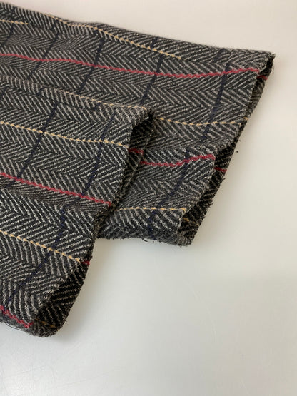 【中古品】【メンズ】 MAGIC STICK マジックスティック ×WILDTHINGS EASY PANT ワイルドシングス イージーパンツ ボトムス 153-260916-hu-69-min サイズ：L カラー：グレー/ブラック/レッド（チェック） 万代Net店