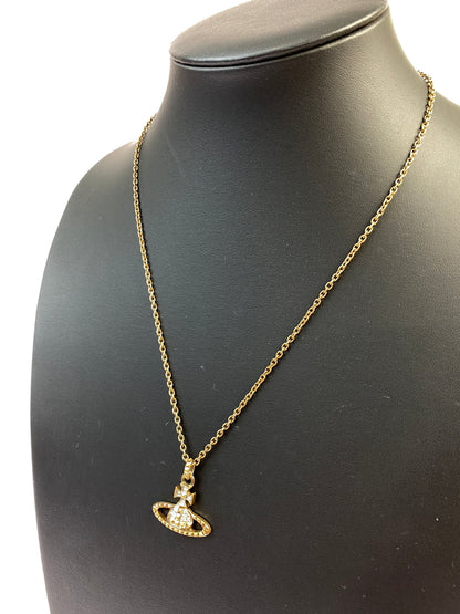 【中古品】【メンズ/レディース】 VIVIENNE WESTWOOD ヴィヴィアンウエストウッド ミニバレスリー ネックレス アクサセリー 192-260923-hu-28-min カラー：ゴールド 万代Net店