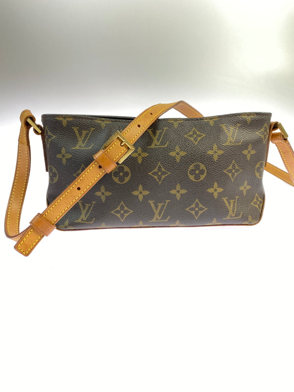 【中古品】【メンズ/レディース】 LOUIS VUITTON ルイヴィトントロター ショルダーバッグ M51240 鞄 カバン 179-260923-hu-18-min カラー：ブラウン 万代Net店