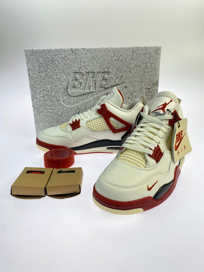 【中古美品】【メンズ】 NIKE ナイキ × NIGEL SYLVESTER AIR JORDAN 4 RETRO OG SP BA IQ8055-100 ナイジェル シルベスター エア ジョーダン 4 スニーカー 靴 160-260917-yn-02-min サイズ：26.5cm US8.5 カラー：SAIL/CINNABAR-ANTHRACITE 万代Net店