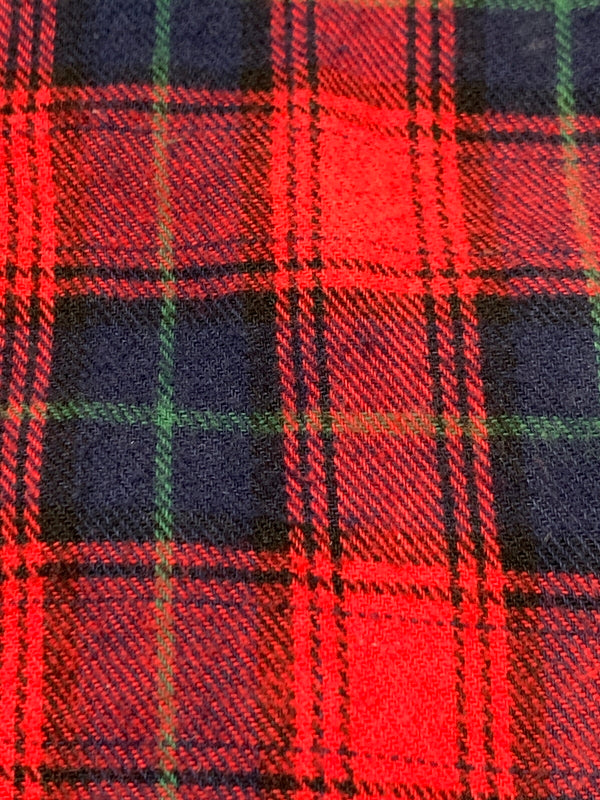 【中古品】【メンズ】 WIND AND SEA × GOD SELECTION XXX ウィンダンシー ゴッド セレクション トリプルエックス LS FLANNEL SHIRT フランネル シャツ WDS-XXX-21A-05 142-260923-hu-15-min サイズ：M カラー：レッド系（チェック） 万代Net店