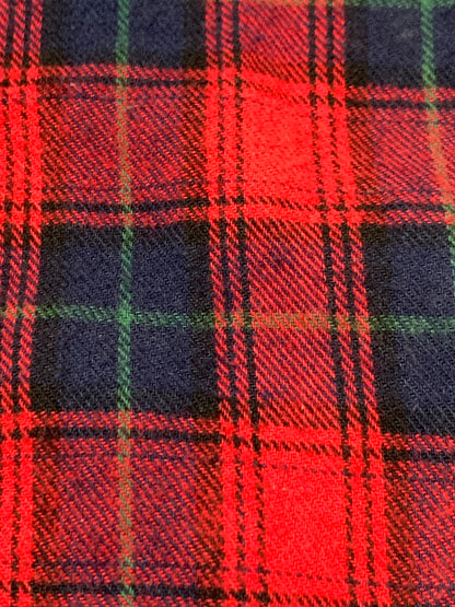 【中古品】【メンズ】 WIND AND SEA × GOD SELECTION XXX ウィンダンシー ゴッド セレクション トリプルエックス LS FLANNEL SHIRT フランネル シャツ WDS-XXX-21A-05 142-260923-hu-15-min サイズ：M カラー：レッド系（チェック） 万代Net店