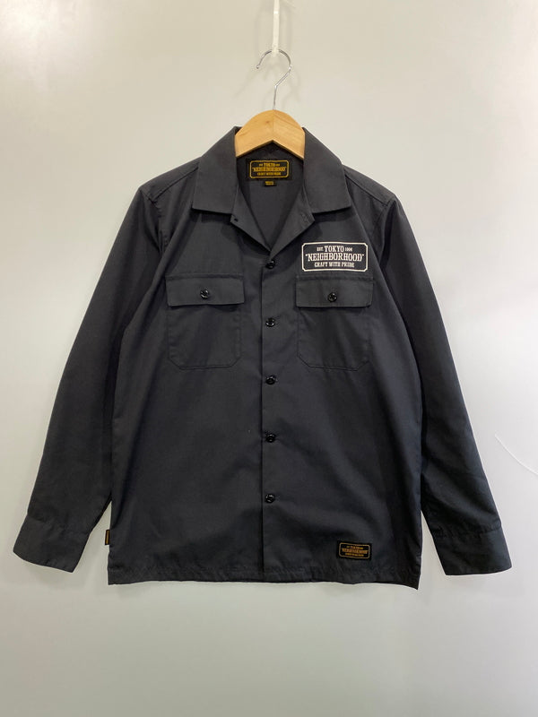 【中古品】【メンズ】 NEIGHBORHOOD ネイバーフッド CLASSIC WORK EC-SHIRTS.L.S クラシック ワーク イーシー シャツ ロング スリーブ 172TSNH-SHM03 長袖 シャツ 142-260918-hu-20-min サイズ：S カラー：グレー系 万代Net店