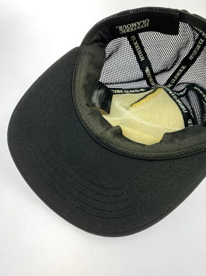 【中古品】【メンズ】 HYSTERIC GLAMOUR ヒステリック グラマー POSTER GIRL ポスター ガール メッシュ CAP キャップ 0253QH01 帽子 185-260929-hu-37-min サイズ：FREE カラー：ブラック 万代Net店