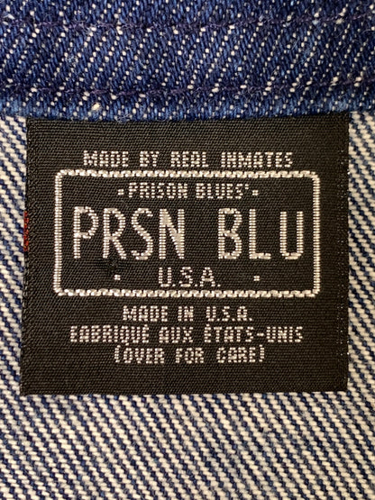 【中古品】【メンズ】 PRISON BLUES プリズン ブルース デニム カバーオール アウター 145-260916-hu-27-min サイズ：02 カラー：インディゴ 万代Net店