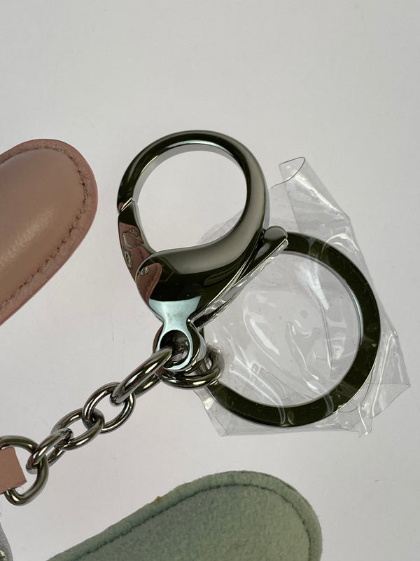 【中古品】【レディース】 SWAROVSKI スワロフスキー KEY HOLDER キーホルダー 小物 208-260923-hu-33-min カラー：シルバー/ピンク/グリーン 万代Net店