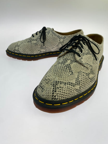 【中古品】【メンズ】 DR.MARTENS ドクターマーチン 5 EYE SHOE 5ホールシューズ 靴 164-260917-yn-11-min サイズ：UK8 カラー：グレージュ系 万代Net店