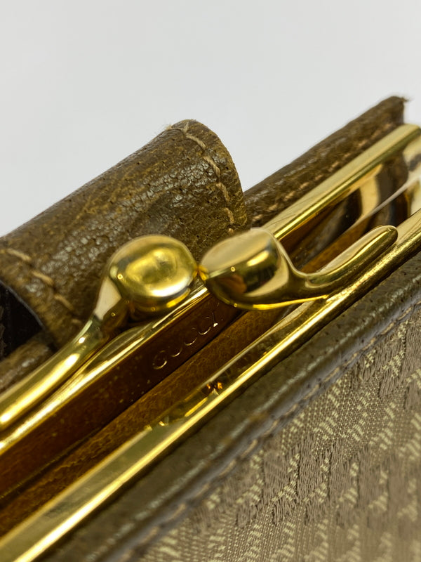 【中古品】【レディース】 OLDGUCCI オールドグッチ WALLET 2つ折り財布 181-260917-yn-15-min カラー：ブラウン系 万代Net店