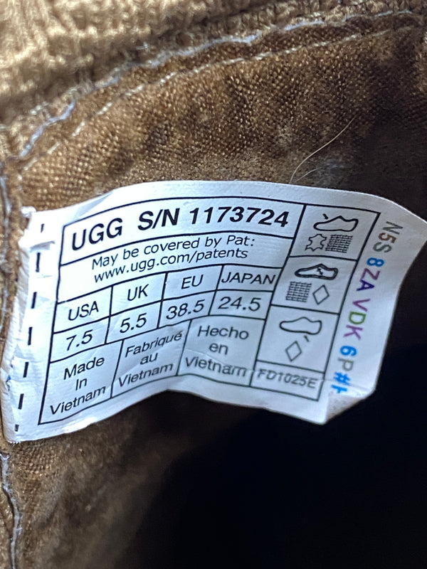 【中古品】【レディース】 UGG アグ MOXY CHELSEA 1173724 モクシー チェルシー ブーツ 靴 167-260917-yn-12-min サイズ：24.5cm カラー：CHESTNUT 万代Net店