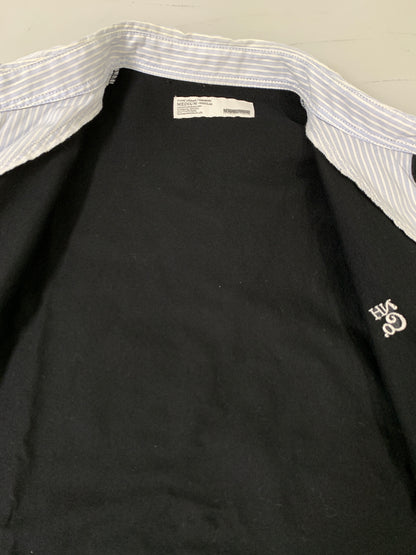 【中古品】【メンズ】 NEIGHBORHOOD ネイバーフッド ドッキングシャツ 092BENH-SHM06 長袖 ロングスリーブ 142-260916-hu-33-min サイズ：M カラー：ブラック 万代Net店