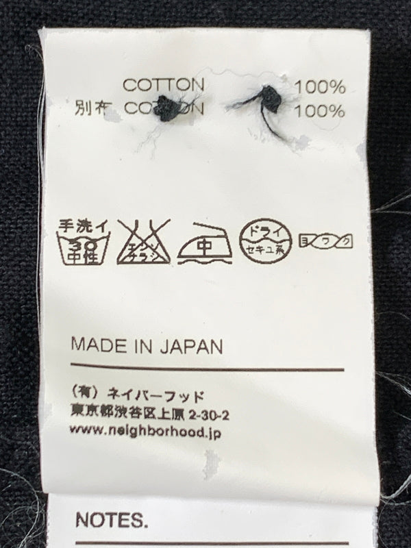【中古品】【メンズ】 NEIGHBORHOOD ネイバーフッド ドッキングシャツ 092BENH-SHM06 長袖 ロングスリーブ 142-260916-hu-33-min サイズ：M カラー：ブラック 万代Net店