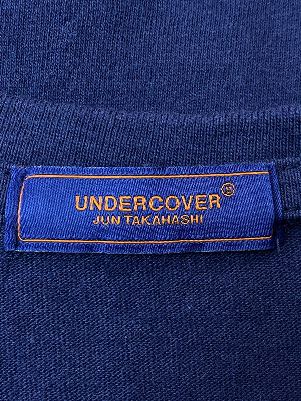 【中古品】【メンズ】 UNDERCOVER アンダーカバー 16SS ISOLATION TEE アイソレーション ティー 半袖 ショートスリーブ 140-260918-hu-02-min サイズ：2 カラー：ネイビー 万代Net店