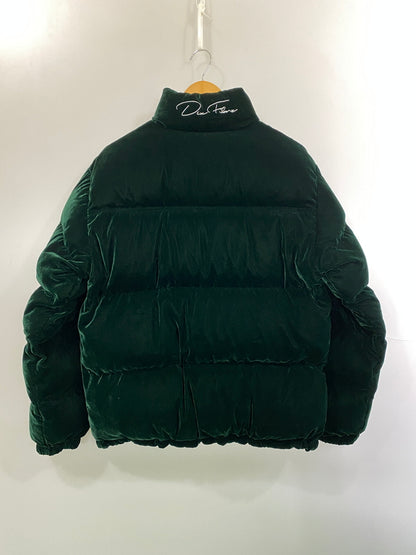 【中古品】【メンズ】 X-LARGE エクストララージ × DEXFILMZ VELOUR DOWN JACKET デックスフィルムズ ベロア ダウンジャケット アウター 142-260917-yn-28-min サイズ：M カラー：ダークグリーン 万代Net店
