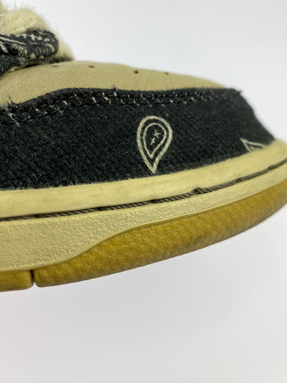 【中古品】【メンズ】 NIKE ナイキ × TRAVIS SCOTT SB DUNK LOW PRM QS CT5053-001 トラヴィス スコット ダンク ロー スニーカー 靴 160-260917-yn-05-min サイズ：26.5cm US8.5 カラー：BLACK/BLACK-PARACHUTE BEIGE 万代Net店