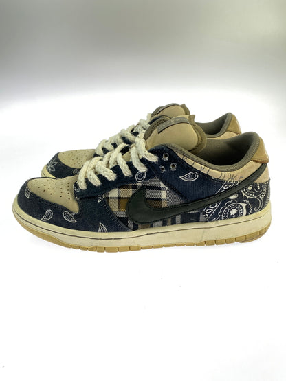 【中古品】【メンズ】 NIKE ナイキ × TRAVIS SCOTT SB DUNK LOW PRM QS CT5053-001 トラヴィス スコット ダンク ロー スニーカー 靴 160-260917-yn-05-min サイズ：26.5cm US8.5 カラー：BLACK/BLACK-PARACHUTE BEIGE 万代Net店