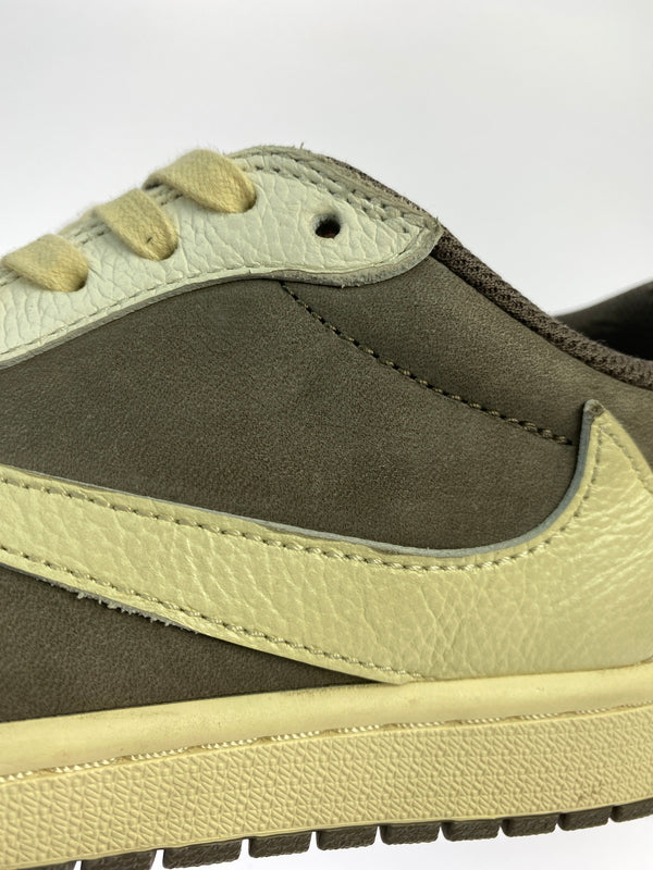 【中古品】【メンズ】 NIKE ナイキ × TRAVIS SCOTT IR JORDAN 1 LOW OG SP DM7866-162 トラヴィススコット エア ジョーダン 1 ロー スニーカー 靴 160-260917-yn-06-min サイズ：27.0cm US9 カラー：REVERSE MOCHA/SAIL AND RIDGEROCK 万代Net店