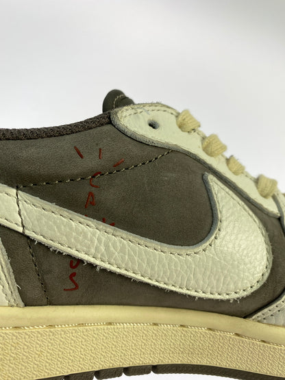 【中古品】【メンズ】 NIKE ナイキ × TRAVIS SCOTT IR JORDAN 1 LOW OG SP DM7866-162 トラヴィススコット エア ジョーダン 1 ロー スニーカー 靴 160-260917-yn-06-min サイズ：27.0cm US9 カラー：REVERSE MOCHA/SAIL AND RIDGEROCK 万代Net店