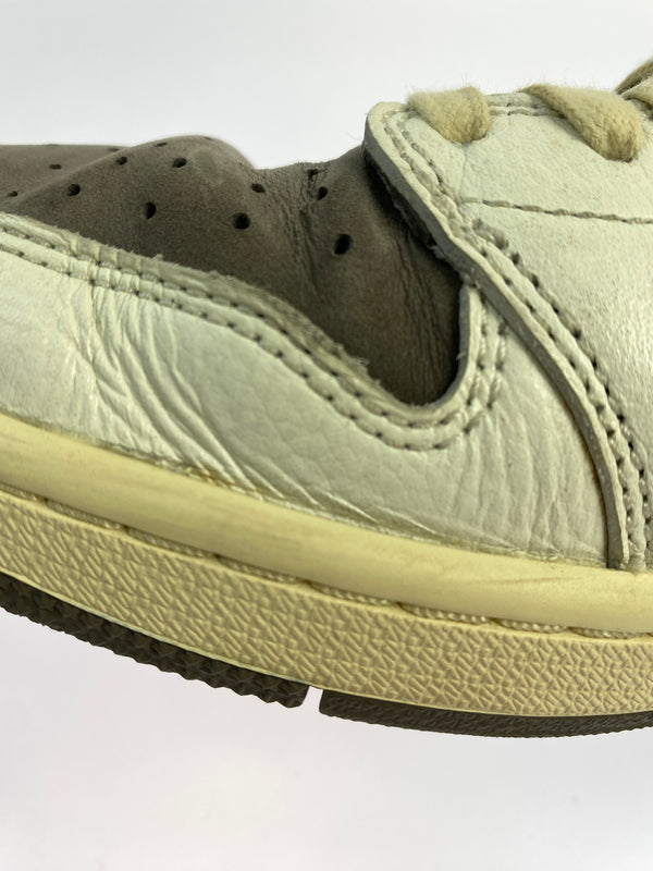 【中古品】【メンズ】 NIKE ナイキ × TRAVIS SCOTT IR JORDAN 1 LOW OG SP DM7866-162 トラヴィススコット エア ジョーダン 1 ロー スニーカー 靴 160-260917-yn-06-min サイズ：27.0cm US9 カラー：REVERSE MOCHA/SAIL AND RIDGEROCK 万代Net店