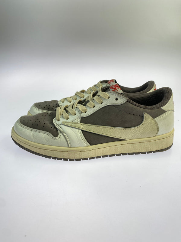 【中古品】【メンズ】 NIKE ナイキ × TRAVIS SCOTT IR JORDAN 1 LOW OG SP DM7866-162 トラヴィススコット エア ジョーダン 1 ロー スニーカー 靴 160-260917-yn-06-min サイズ：27.0cm US9 カラー：REVERSE MOCHA/SAIL AND RIDGEROCK 万代Net店