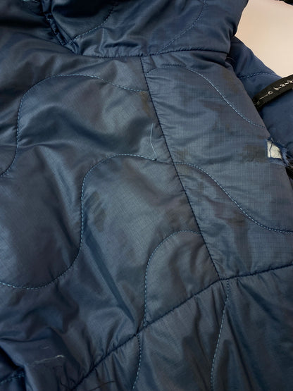 【現状渡し品】【メンズ】 WILD THINGS ワイルドシングス 90'S PRIMALOFT QUILTING JACKET 90年代 プリマロフト キルティング ジャケット アウター 144-260918-hu-15-min サイズ：L カラー：ネイビー 万代Net店