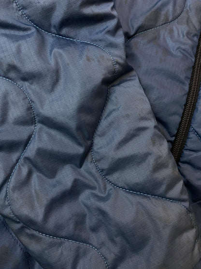 【現状渡し品】【メンズ】 WILD THINGS ワイルドシングス 90'S PRIMALOFT QUILTING JACKET 90年代 プリマロフト キルティング ジャケット アウター 144-260918-hu-15-min サイズ：L カラー：ネイビー 万代Net店