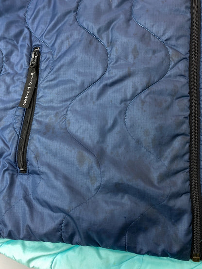 【現状渡し品】【メンズ】 WILD THINGS ワイルドシングス 90'S PRIMALOFT QUILTING JACKET 90年代 プリマロフト キルティング ジャケット アウター 144-260918-hu-15-min サイズ：L カラー：ネイビー 万代Net店