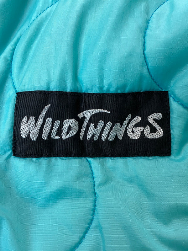 【現状渡し品】【メンズ】 WILD THINGS ワイルドシングス 90'S PRIMALOFT QUILTING JACKET 90年代 プリマロフト キルティング ジャケット アウター 144-260918-hu-15-min サイズ：L カラー：ネイビー 万代Net店