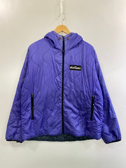 【現状渡し品】【メンズ】 WILD THINGS ワイルドシングス 90'S PRIMALOFT QUILTING JACKET 90年代 プリマロフト キルティング ジャケット ヴィンテージ アウター 144-260918-hu-17-min サイズ：L カラー：ブルー系 万代Net店