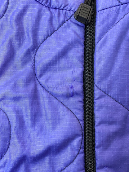 【現状渡し品】【メンズ】 WILD THINGS ワイルドシングス 90'S PRIMALOFT QUILTING JACKET 90年代 プリマロフト キルティング ジャケット ヴィンテージ アウター 144-260918-hu-17-min サイズ：L カラー：ブルー系 万代Net店
