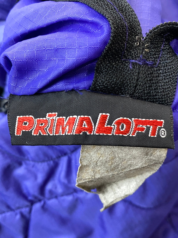 【現状渡し品】【メンズ】 WILD THINGS ワイルドシングス 90'S PRIMALOFT QUILTING JACKET 90年代 プリマロフト キルティング ジャケット ヴィンテージ アウター 144-260918-hu-17-min サイズ：L カラー：ブルー系 万代Net店