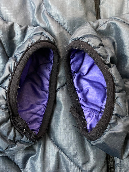 【現状渡し品】【メンズ】 WILD THINGS ワイルドシングス 90'S PRIMALOFT QUILTING JACKET 90年代 プリマロフト キルティング ジャケット ヴィンテージ アウター 144-260918-hu-17-min サイズ：L カラー：ブルー系 万代Net店