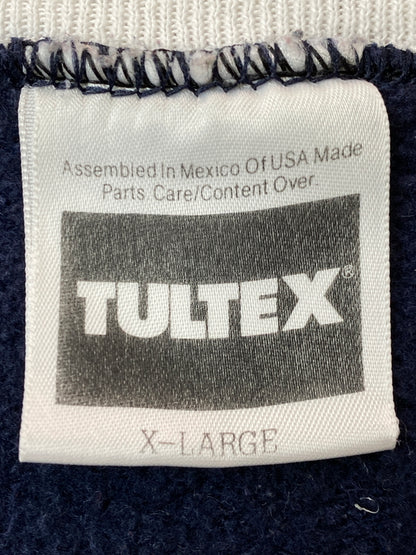 【中古品】【メンズ】 TULTEX タルテックス MULTI COLLAR SWEATSHIRT マルチカラー スウェット シャツ 長袖 ロングスリーブ 146-260918-hu-16-min サイズ：XL カラー：ネイビー/レッド/ホワイト 万代Net店