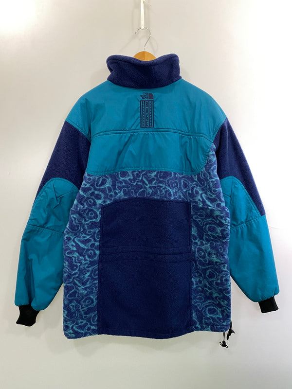 【中古品】【メンズ】 THE NORTH FACE ザ ノースフェイス 90'S RAGE FLEECE PULLOVER 90年代 レイジ フリース プルオーバー ヴィンテージ アウター 144-260918-hu-06-min サイズ：M カラー：ブルーグリーン系/ネイビー 万代Net店