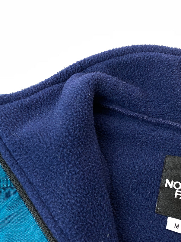 【中古品】【メンズ】 THE NORTH FACE ザ ノースフェイス 90'S RAGE FLEECE PULLOVER 90年代 レイジ フリース プルオーバー ヴィンテージ アウター 144-260918-hu-06-min サイズ：M カラー：ブルーグリーン系/ネイビー 万代Net店