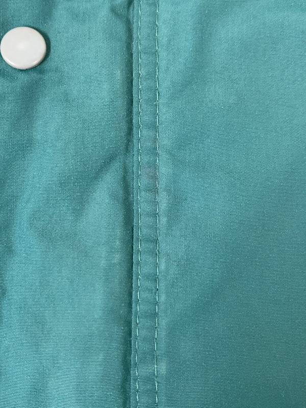 【中古品】【メンズ】 PATAGONIA パタゴニア 90'S 雪無 キッズ シェルドシンチラジャケット 90年代 ヴィンテージ アウター 144-260922-hu-39-min サイズ：KID'S 8 カラー：ブルーグリーン系 万代Net店
