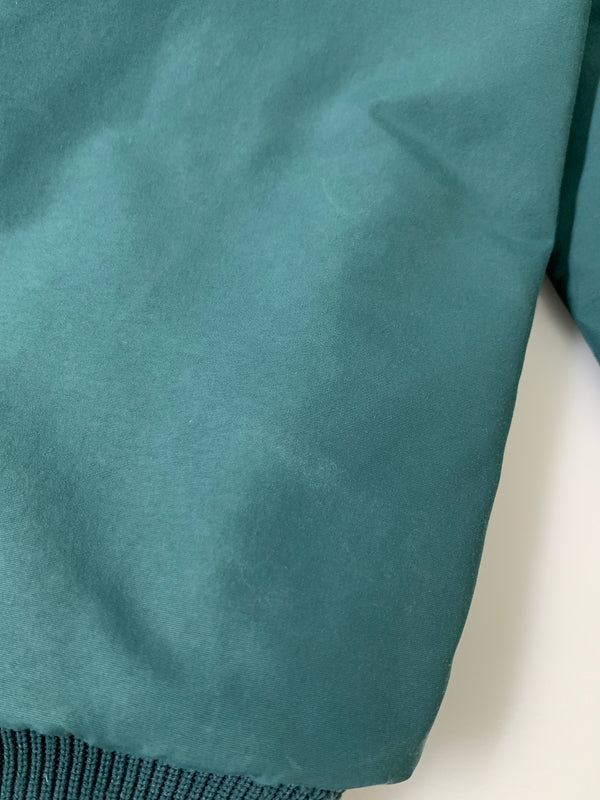 【中古品】【メンズ】 PATAGONIA パタゴニア 90'S 雪無 キッズ シェルドシンチラジャケット 90年代 ヴィンテージ アウター 144-260922-hu-39-min サイズ：KID'S 8 カラー：ブルーグリーン系 万代Net店