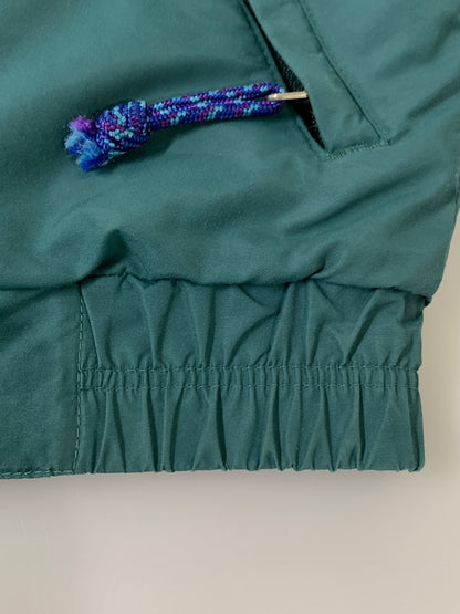 【中古品】【メンズ】 PATAGONIA パタゴニア 90'S 雪無 キッズ シェルドシンチラジャケット 90年代 ヴィンテージ アウター 144-260922-hu-39-min サイズ：KID'S 8 カラー：ブルーグリーン系 万代Net店