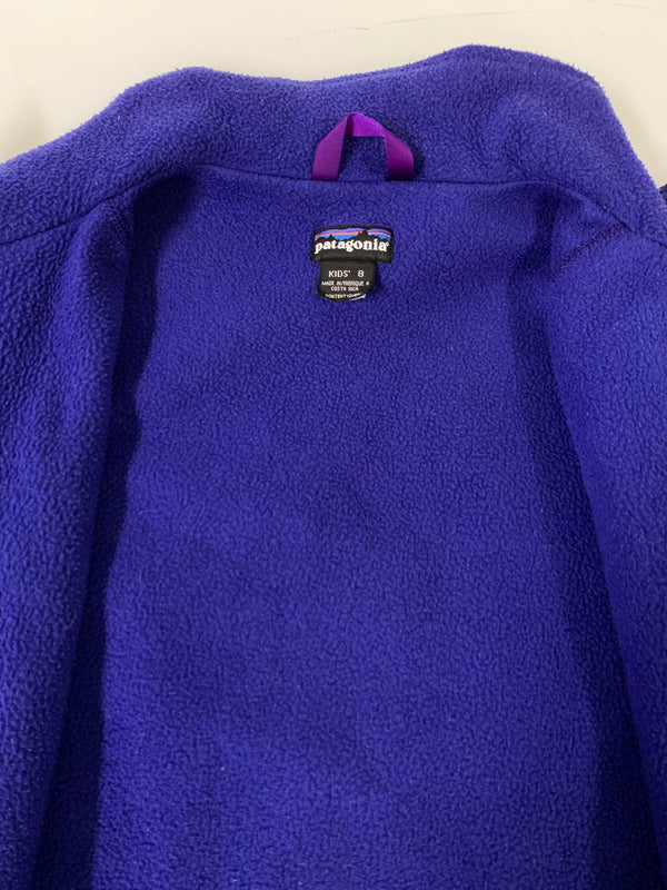 【中古品】【メンズ】 PATAGONIA パタゴニア 90'S 雪無 キッズ シェルドシンチラジャケット 90年代 ヴィンテージ アウター 144-260922-hu-39-min サイズ：KID'S 8 カラー：ブルーグリーン系 万代Net店