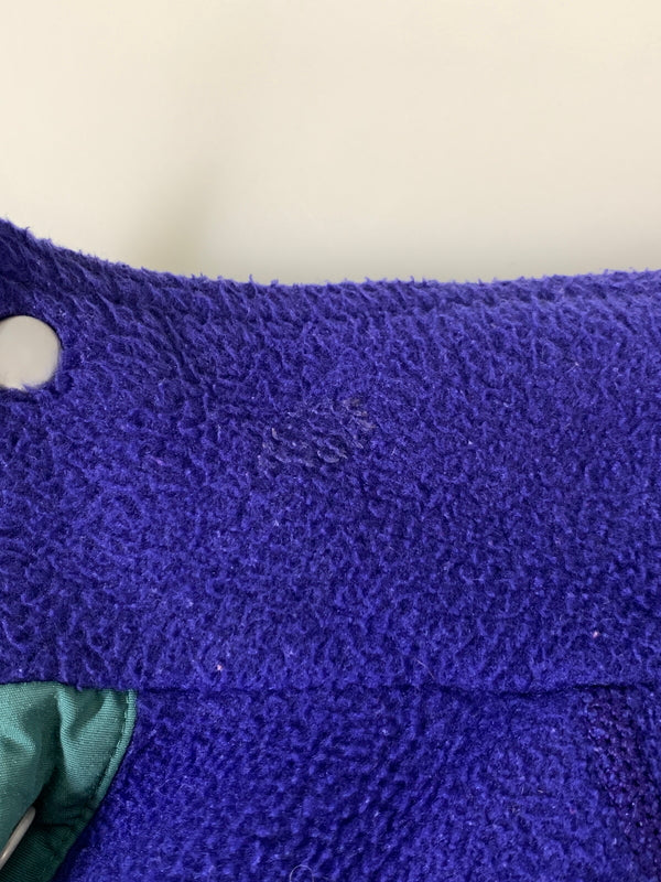【中古品】【メンズ】 PATAGONIA パタゴニア 90'S 雪無 キッズ シェルドシンチラジャケット 90年代 ヴィンテージ アウター 144-260922-hu-39-min サイズ：KID'S 8 カラー：ブルーグリーン系 万代Net店
