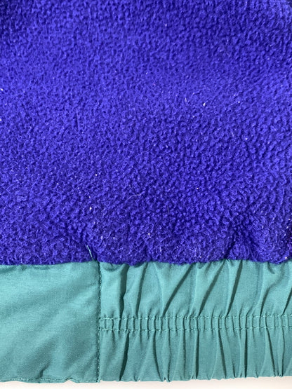 【中古品】【メンズ】 PATAGONIA パタゴニア 90'S 雪無 キッズ シェルドシンチラジャケット 90年代 ヴィンテージ アウター 144-260922-hu-39-min サイズ：KID'S 8 カラー：ブルーグリーン系 万代Net店