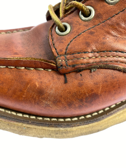 【現状渡し品】【レディース】 RED WING レッドウィング 875 IRISH SETTER アイリッシュセッター ブーツ 半円犬タグ 靴 167-260917-yn-13-min サイズ：4 E カラー：赤茶系 万代Net店