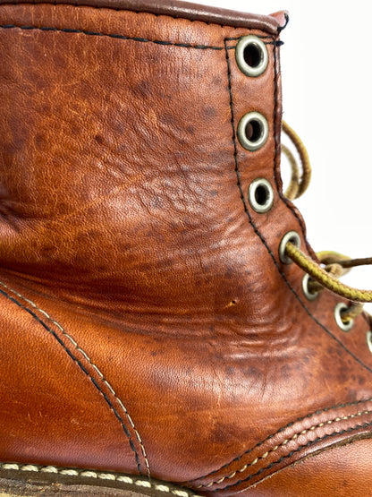 【現状渡し品】【レディース】 RED WING レッドウィング 875 IRISH SETTER アイリッシュセッター ブーツ 半円犬タグ 靴 167-260917-yn-13-min サイズ：4 E カラー：赤茶系 万代Net店