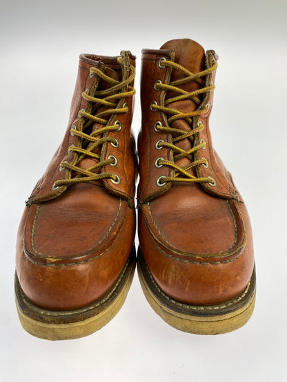 【現状渡し品】【レディース】 RED WING レッドウィング 875 IRISH SETTER アイリッシュセッター ブーツ 半円犬タグ 靴 167-260917-yn-13-min サイズ：4 E カラー：赤茶系 万代Net店