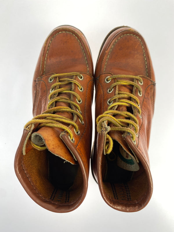 【現状渡し品】【レディース】 RED WING レッドウィング 875 IRISH SETTER アイリッシュセッター ブーツ 半円犬タグ 靴 167-260917-yn-13-min サイズ：4 E カラー：赤茶系 万代Net店