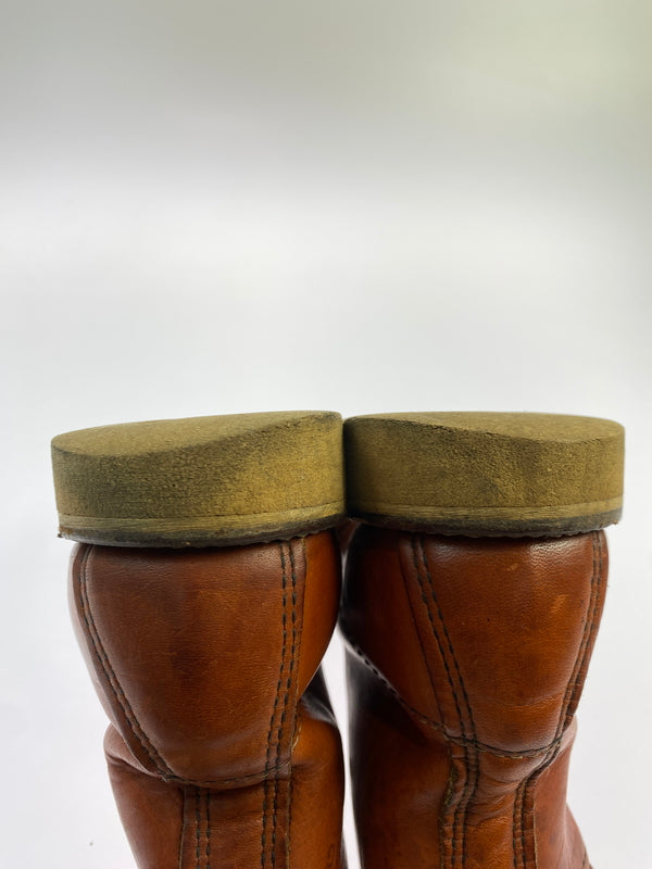 【現状渡し品】【レディース】 RED WING レッドウィング 875 IRISH SETTER アイリッシュセッター ブーツ 半円犬タグ 靴 167-260917-yn-13-min サイズ：4 E カラー：赤茶系 万代Net店