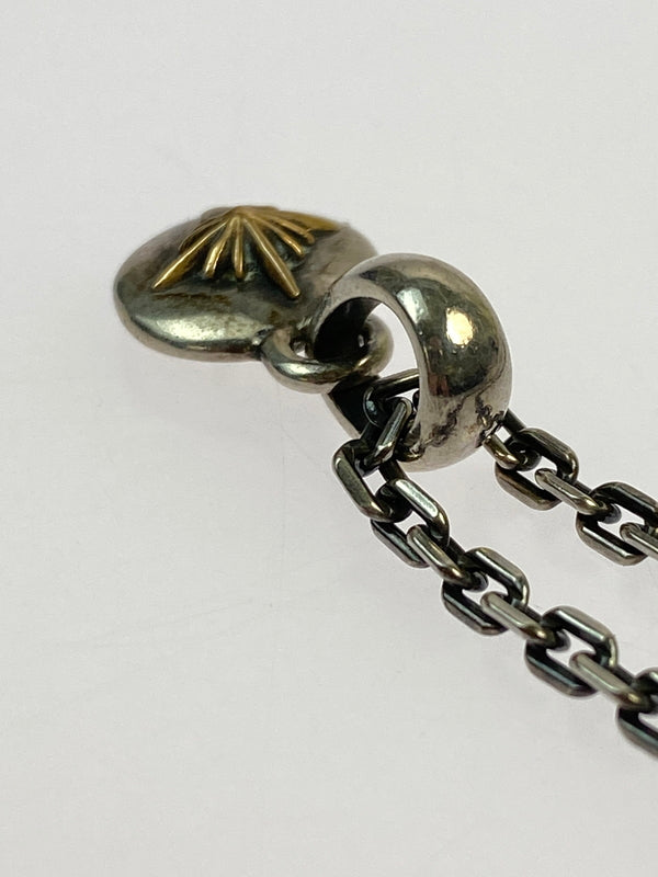 【中古品】【メンズ】 SAAD サード SUN SYMBOL NECKLACE サン シンボル ネックレス アクセサリー 191-260923-hu-24-min カラー：シルバー 万代Net店