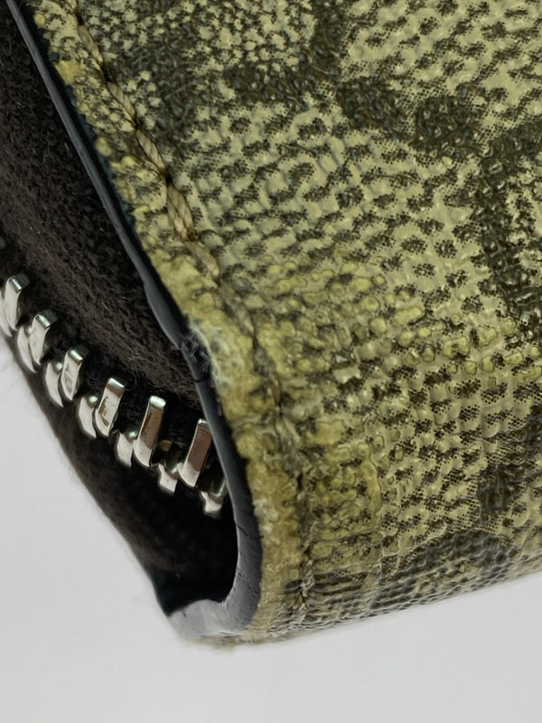 【中古品】【メンズ/レディース】 GUCCI グッチ GGスプリーム ビーラウンドジップウォレット 財布 181-260923-hu-21-min カラー：ブラウン系 万代Net店