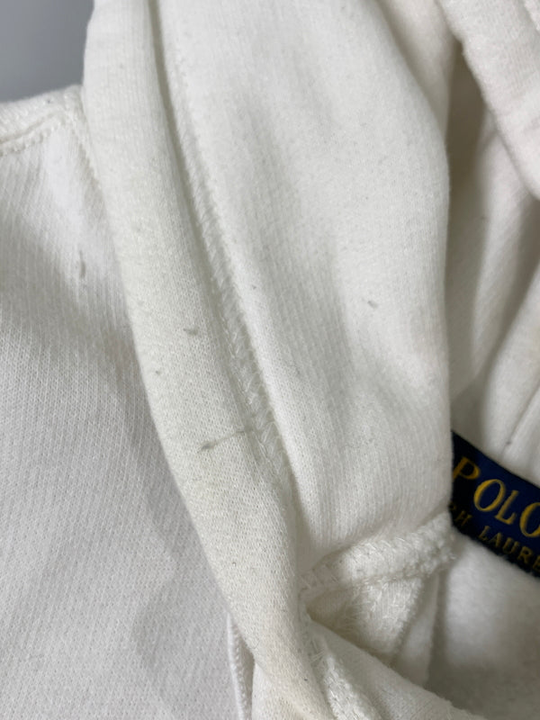 【中古品】【メンズ】 POLO RALPH LAUREN ポロ ラルフローレン BIG PONY HOODIE ビッグ ポニー フーディ パーカー トップス 147-260922-hu-50-min サイズ：L カラー：ホワイト 万代Net店