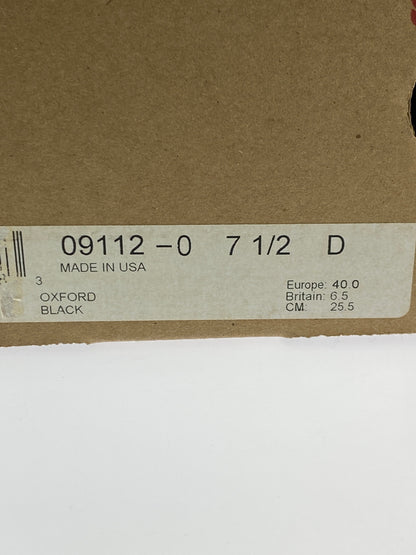 【中古品】【メンズ】 RED WING レッドウィング POSTMAN OXFORD 9112 ポストマン オックスフォード 靴 164-260917-yn-08-min サイズ：25.5cm カラー：BLACK 万代Net店
