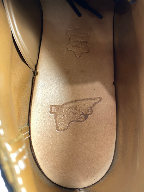 【中古品】【メンズ】 RED WING レッドウィング POSTMAN OXFORD 9112 ポストマン オックスフォード 靴 164-260917-yn-08-min サイズ：25.5cm カラー：BLACK 万代Net店